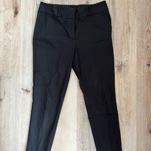 LOFT Marissa Skinny Dress Pants Size 10 Black